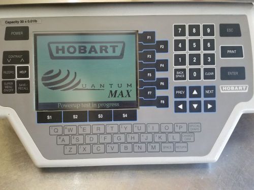 Hobart Quantum MAX Commercial Scale With Printer