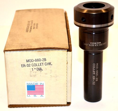 NOS AMERICAN SUN Usa Made 660-2B ER-32 ER32 COLLET CHUCK 1&#034; Shank Cnc WL30.1