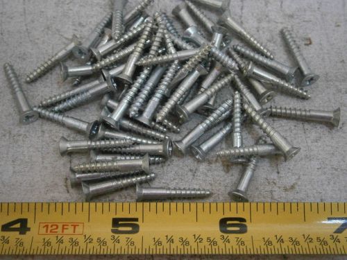 Wood Screws #4 x 3/4&#034; Long Phillips Flat Head Steel Zinc Plated Lot of 86 #5035