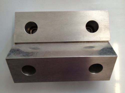 6 x 2 x 1.5&#034; Standard Aluminum Machinable Soft Jaws for 6&#034; Vises Set