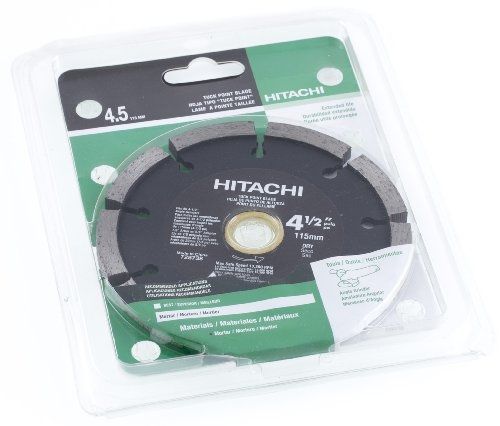 Hitachi 728738 4-1/2-Inch Tuck Point Diamond Saw Blade for Concrete and Masonry