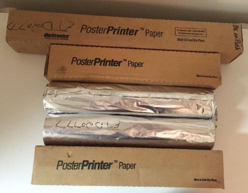 Lot Of 5 Varitronics Poster Printer Paperb Y8540 / Y3205