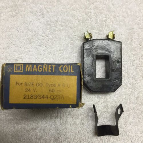 NEW SQUARE D MAGNETIC COIL 24V  2183-S44-Q23A   2183s44q23a