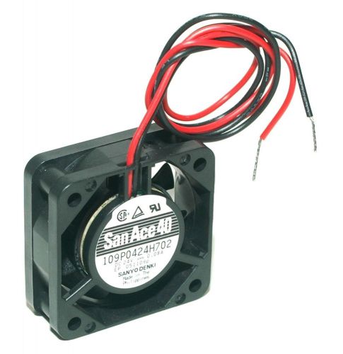 Sanyo Denki 109P0424H702 Fan 2-wire DC24V 0.08A 40mm x 40mm x 15mm[PZL]