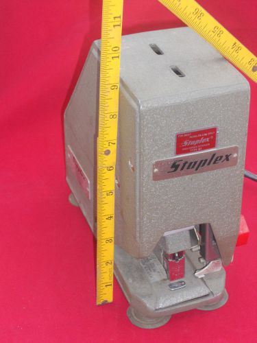 Staplex S-54 Industrial Electric Stapler - Heavy Duty Stapler High Speed WORKING