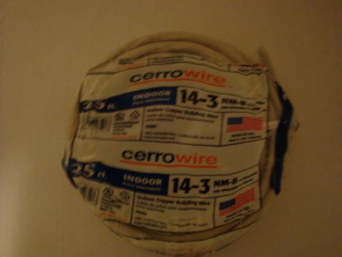 Cerrowire (indoor) 25ft. 14-3NM-B  600V 147-1403AR