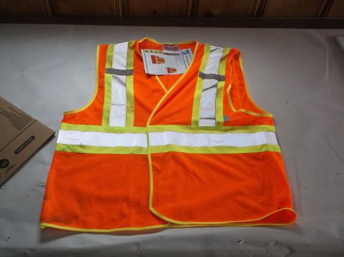 NEW U6110O-2XL/3XL Hi Vis Vest, Class 2, 2XL/3XL, Orange (C4T)