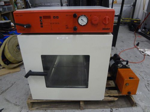 WTC Binder Vacuum Drying Oven model VD-53 W/ Alcatel Vacuum Pump