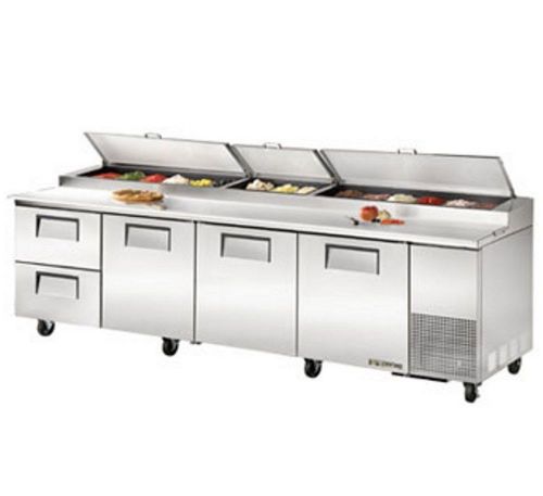 True TPP-119D-2 Solid Door Pizza Prep Table 115V Free Shipping!!!!