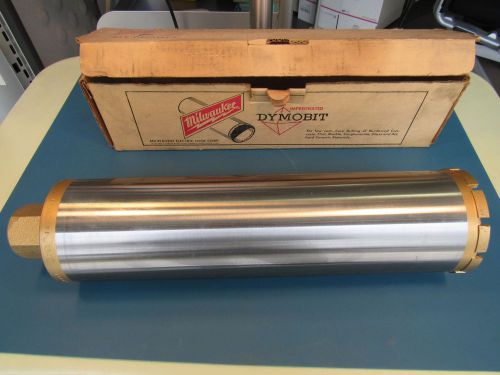 Milwaukee Dymobit Gold Core Bit 2&#034;x 16&#034; 18 carat 350051