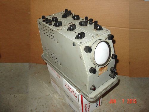 US Navy OS-8x Oscilloscope (OS-8C/U ?) Not Working but Serviceable