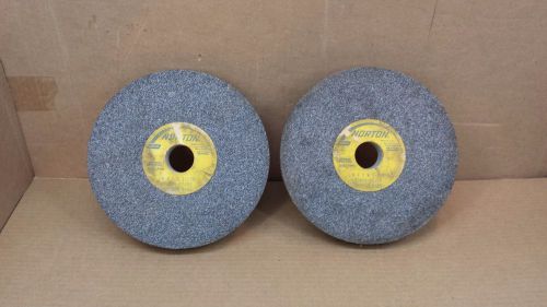 Lot of 2 Norton 23A46-N5VBE  8&#034;X1&#034;X1 1/4&#034; Grinding Wheels