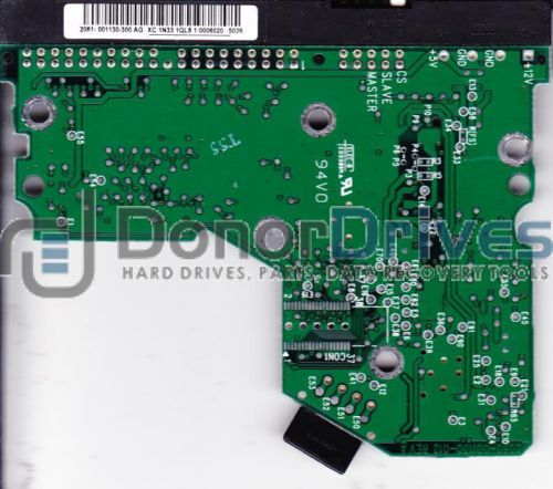 WD800BB-00FJA0, 2061-001130-300 AG, WD IDE 3.5 PCB