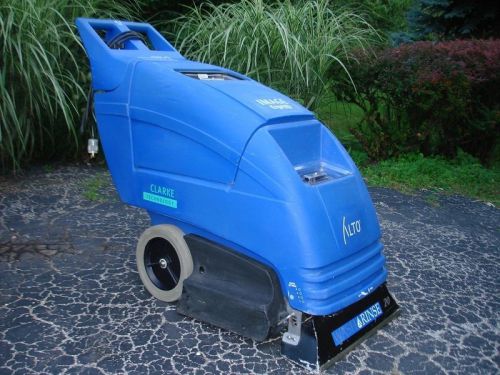 CLARKE IMAGE 20IX CARPET EXTRACTOR, 120V, USED, NICE CONDITION