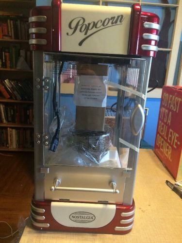 KETTLE HOT OIL POPCORN MAKER ~ RETRO DINER RED POPPER MACHINE RKP-630 RPK630