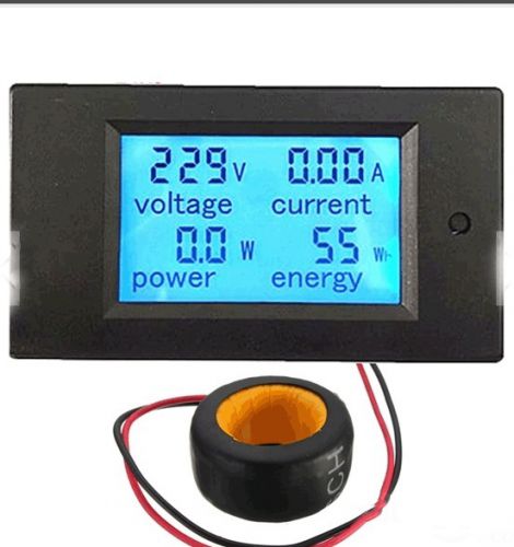 100A Power Monitor Module AC Meter Panel