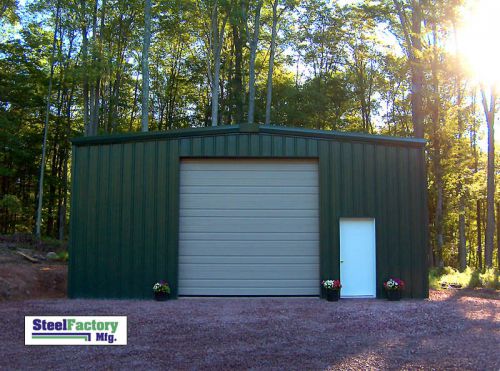 Steel Factory 25x40x16 Prefab Barn Metal Galvanized Frame Garage Building Kit