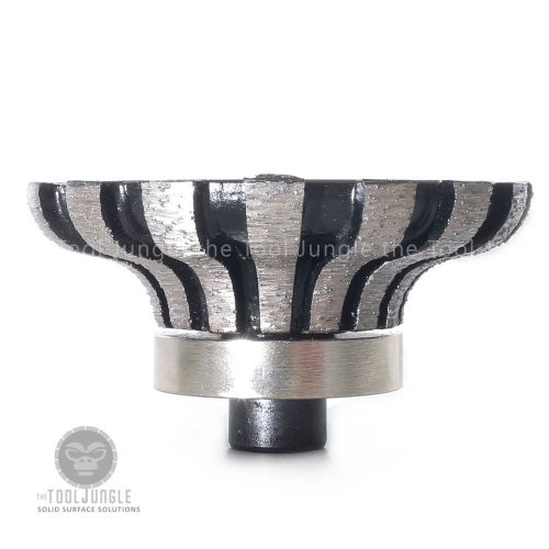 Diamond router bit f-25mm ogee for granite segmented rim 2.5cm 1 inch profile for sale