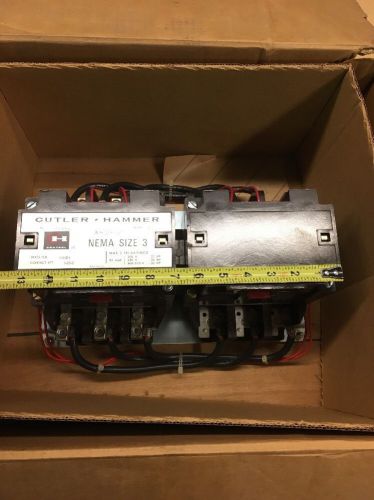 NEW Cutler-Hammer No: C50EN3, Series A1, Nema Size 3, 3 Phase