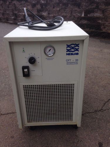 NESLAB COOLFLOW CFT-33 LAB REFRIGERATED RECIRCULATOR CHILLER PUMP