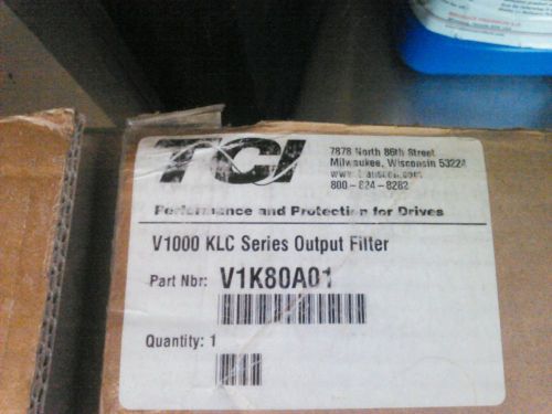 Tci v1k80a01 series 3ph 600v output filter for sale