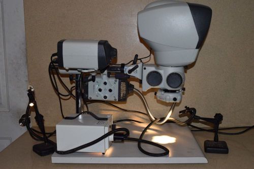 VISION ENGINEERING LYNX STEREO DYNASCOPE MICROSCOPE -LOADED SETUP