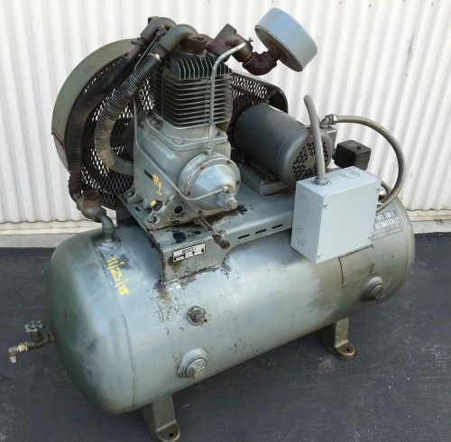 Binks USA Air Compressor Industrial 60gal. Horizontal Tank W/Baldor 2HP #W-1820