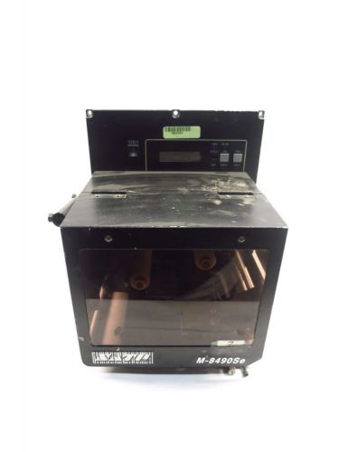 Sato m-8490se bar code printer direct/thermal transfer 100-120/200-240v d520881 for sale