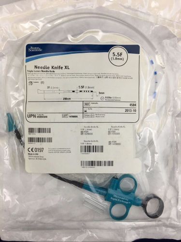 Boston scientific 4584 microknife xl triple-lumen needle knife 5.5fr x 200cm for sale