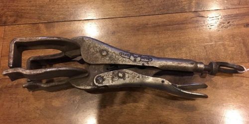 VTG.Vise-Grip Peterson Dewitt USA Welding Clamp Locking Pliers