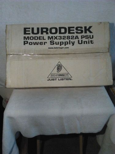 EURODESK MODEL MX3282A POWER SUPPLY UNIT