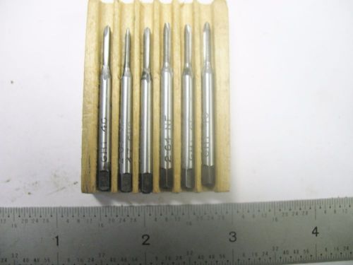 6-  NEW USA MADE CARD 2-64 GH1 PRECISION GROUND  SPIRAL POINT GUN TAPS