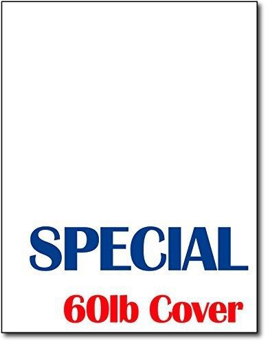 Desktop Publishing Supplies, Inc. 8 1/2&#034; x 11&#034; 60lb Cover White Cardstock