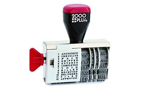 2000 plus 2000plus traditional date stamp with 12 phrases (010180) for sale