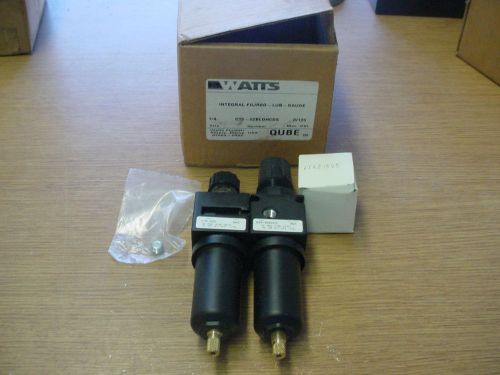 NEW WATTS C35-02BLDHCDS INTEGRAL FILTER / REGULATOR - LUB- GAUGE