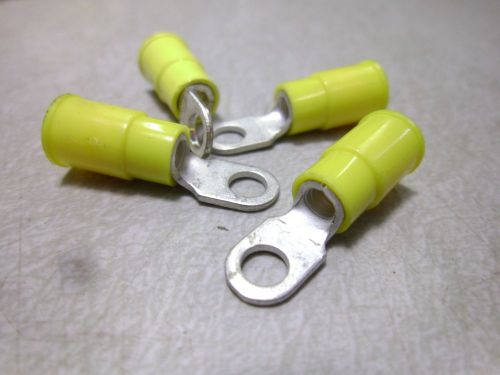 RING TONGUE TERMINALS VINYL INSUL. 12-10 GA #8-10 YELLOW 9/32 W (67) #60337