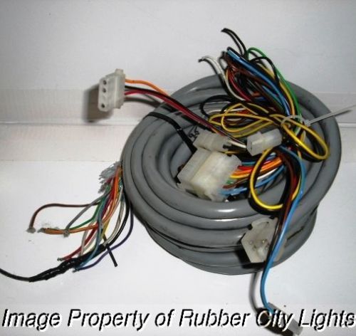 Whelen Edge 9000 Patriot LFL Strobe LED 19.5 complete wire harness