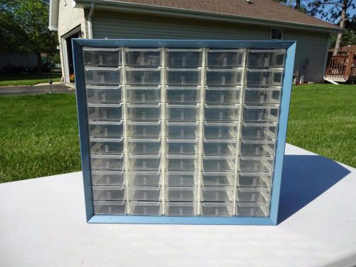 AKRO MILS METAL SMALL PARTS TOOLS STORAGE BOX BIN CABINET CASE CRAFTS 50 DRAWER