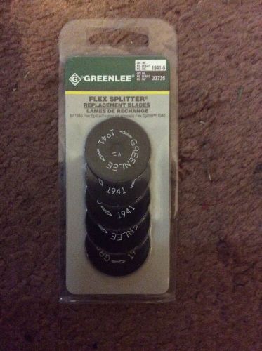 Greenlee 1941-5 Replacement Blades For 1940 Flex Splitter,5 Pack