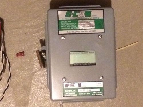 Econ AC Kilowatt kWh Meter