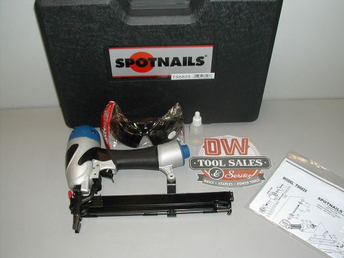 Spotnails TS6825 Stapler w/Case Staple Gun Uses Senco M Series 3/8 Crown Staples