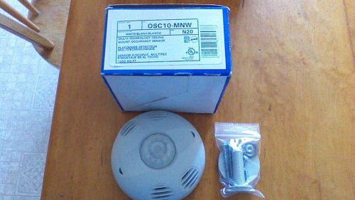 Leviton OSC10-MNW Ceiling Mount Occupancy Sensor, White