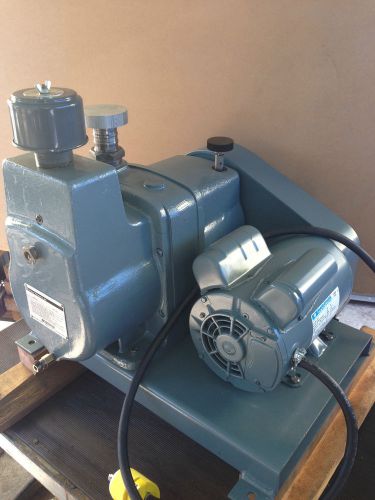 Hyvac 45 high vacuum pump, 17.7 cfm, .1 millitor, 1 1/2 hp belt drive, cenco for sale