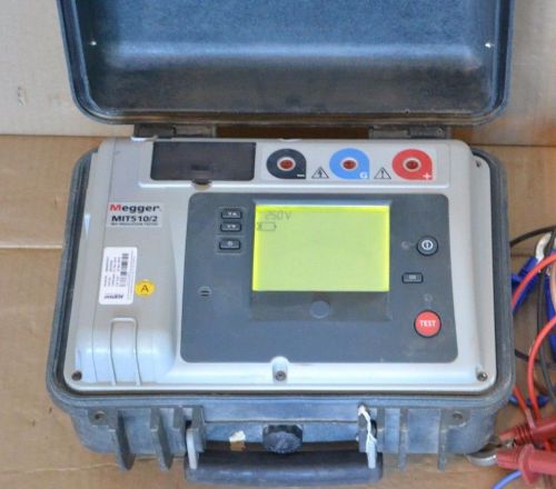 Megger MIT510/2 5 kV High Voltage Insulation Resistance Tester Calibrated 12/15