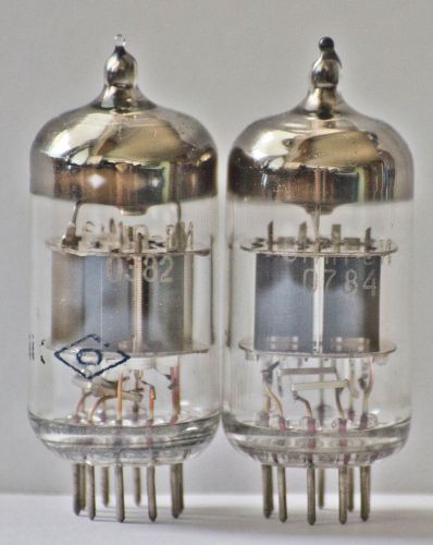 6N1P-VI / 6N1P /6N1 NOS perfectly matched PAIR tubes