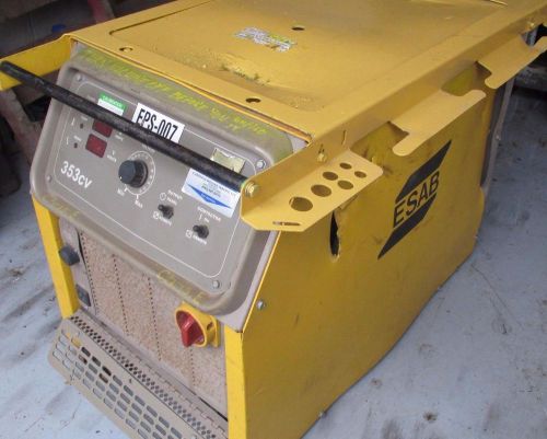 Esab 353 CV 3 phase mig welder/ welding power source machine