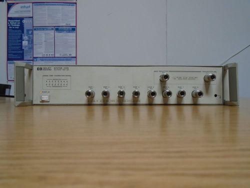 Hewlett Packard HP Agilent 87075B opt H08 Multiport Test Set