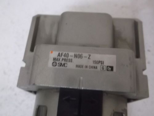 Smc af40-n06-z af mass pro 3/4 modular pneumatic filter *new out of box* for sale