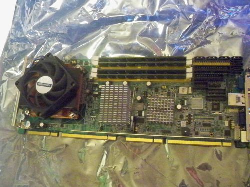 ADVANTECH  CPU BD  PCE-5124  REV A1  WITH QUAD CORE CPU AND 4 GB RAM  QTY 2