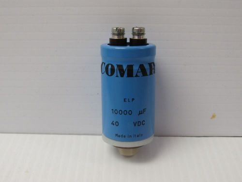 COMAR CAPACITOR ELP 10000UF 40 VDC - USED